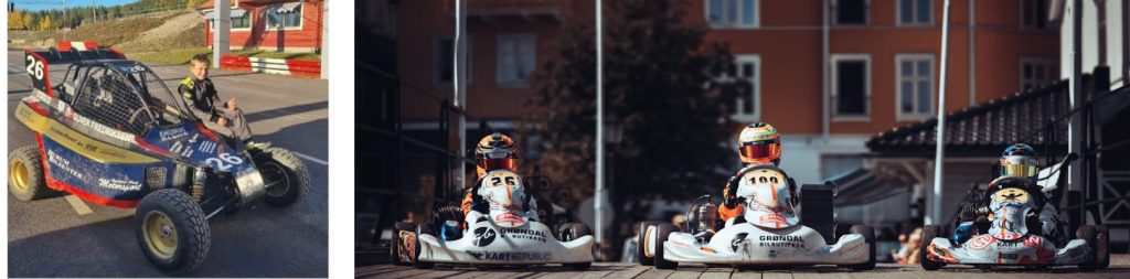 Fra v. Oliver Fredriksen og Grøndal Eeles gutta.